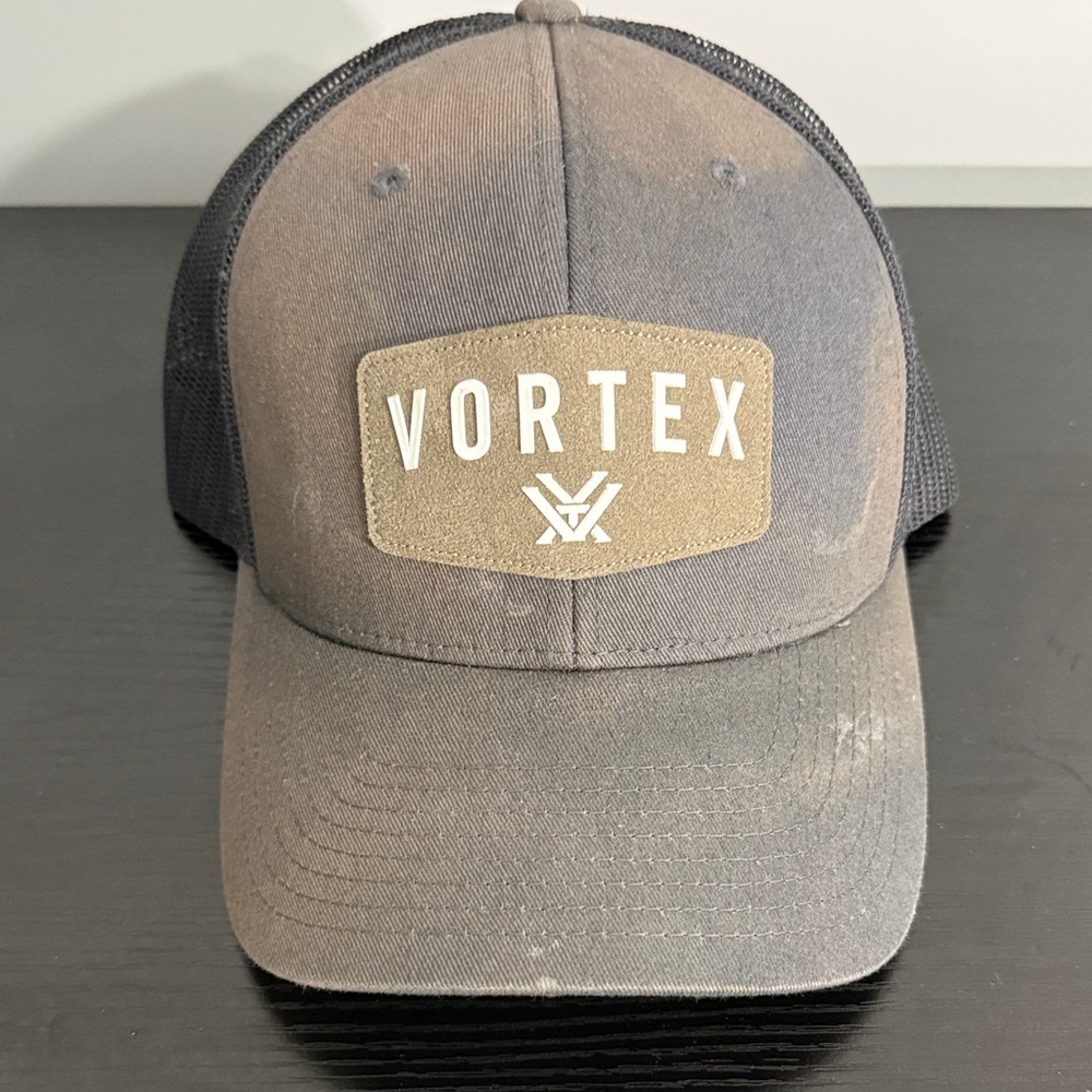 Vortex Optics Trucker Hat Mesh Snapback Logo Cap Outdoor Casual Hiking Workwear